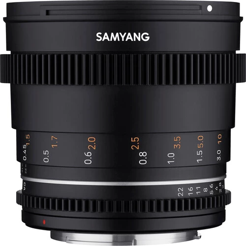 Samyang 50mm T1.5 VDSLR MK2 Lens for Fuji X Mount (APS-C)